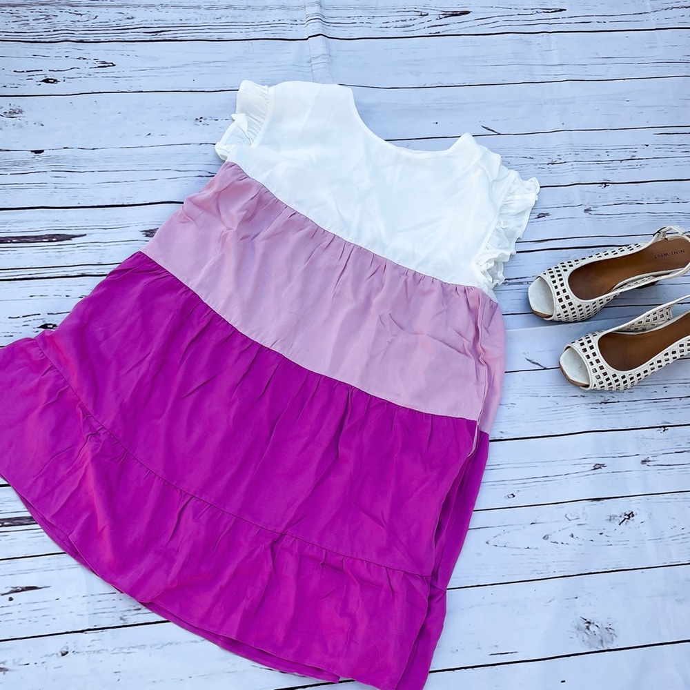 NWT Vanilla Bay color block dress